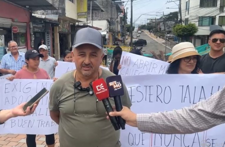 COMERCIANTES ESTALLAN ANTE DEMORA DE LA REGENERACIÓN URBANA