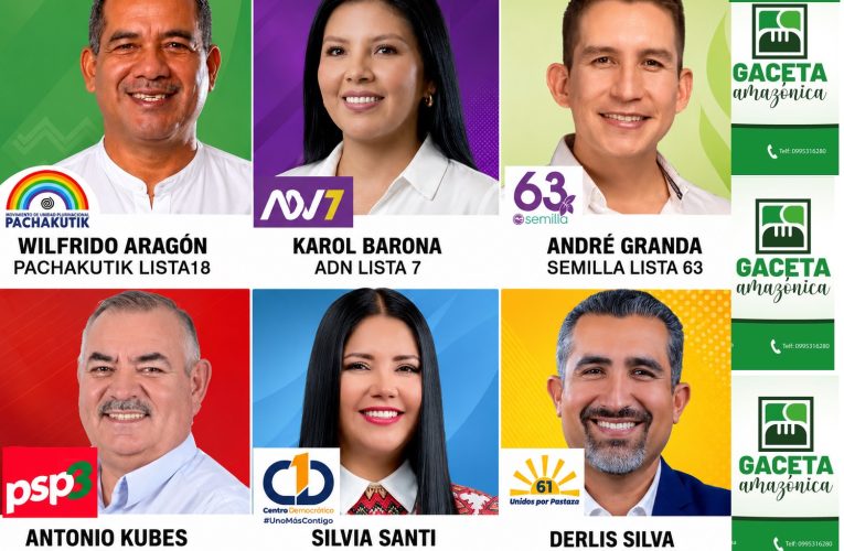 SEIS COMPETIDORES A LA PREFECTURA: MÁS OPCIONES Y UNA VOTACIÓN MÁS FRAGMENTADA